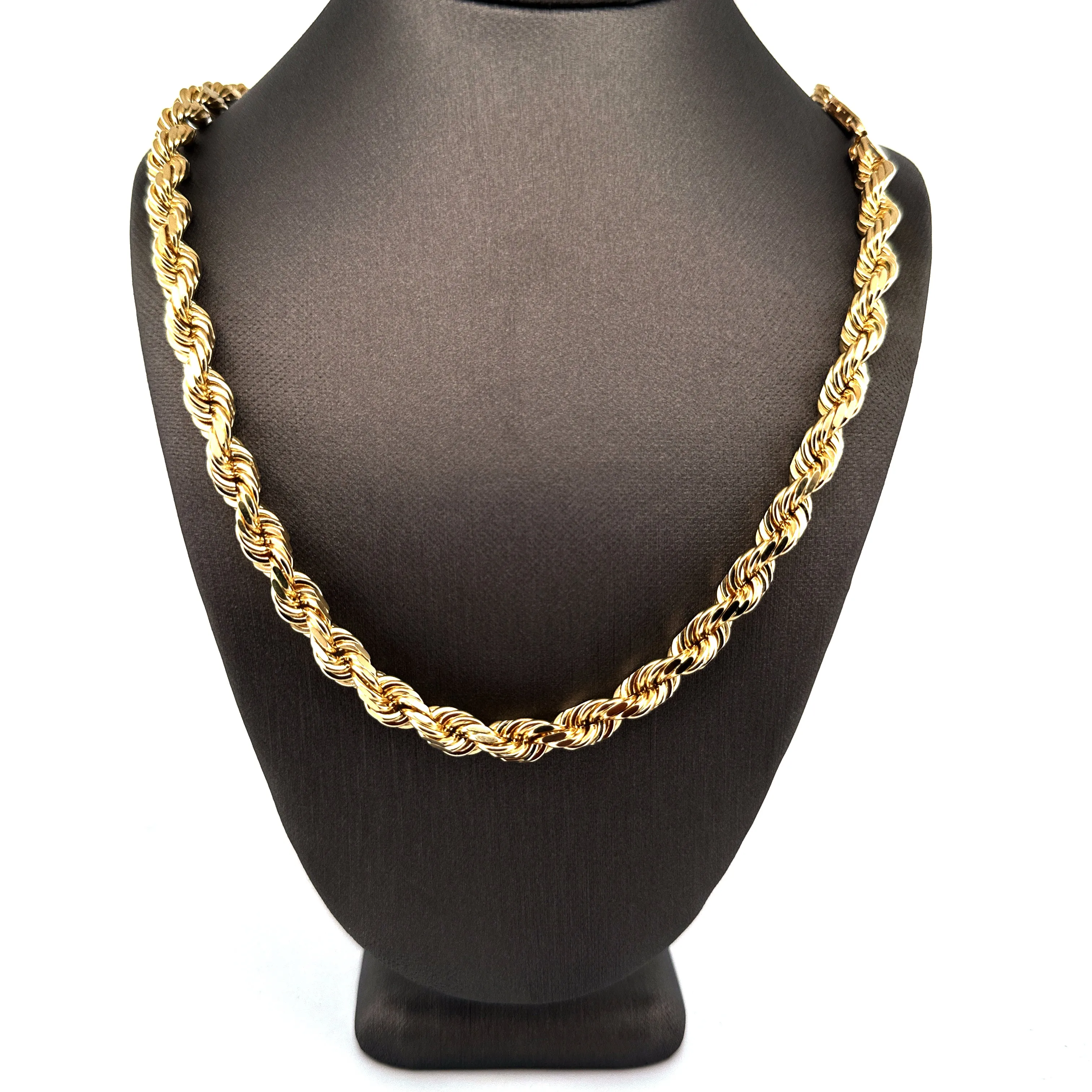 10K Gold Solid Rope Chain