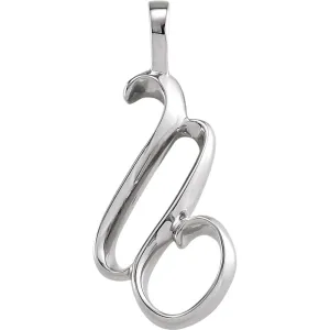 14k White Gold Fashion Pendant