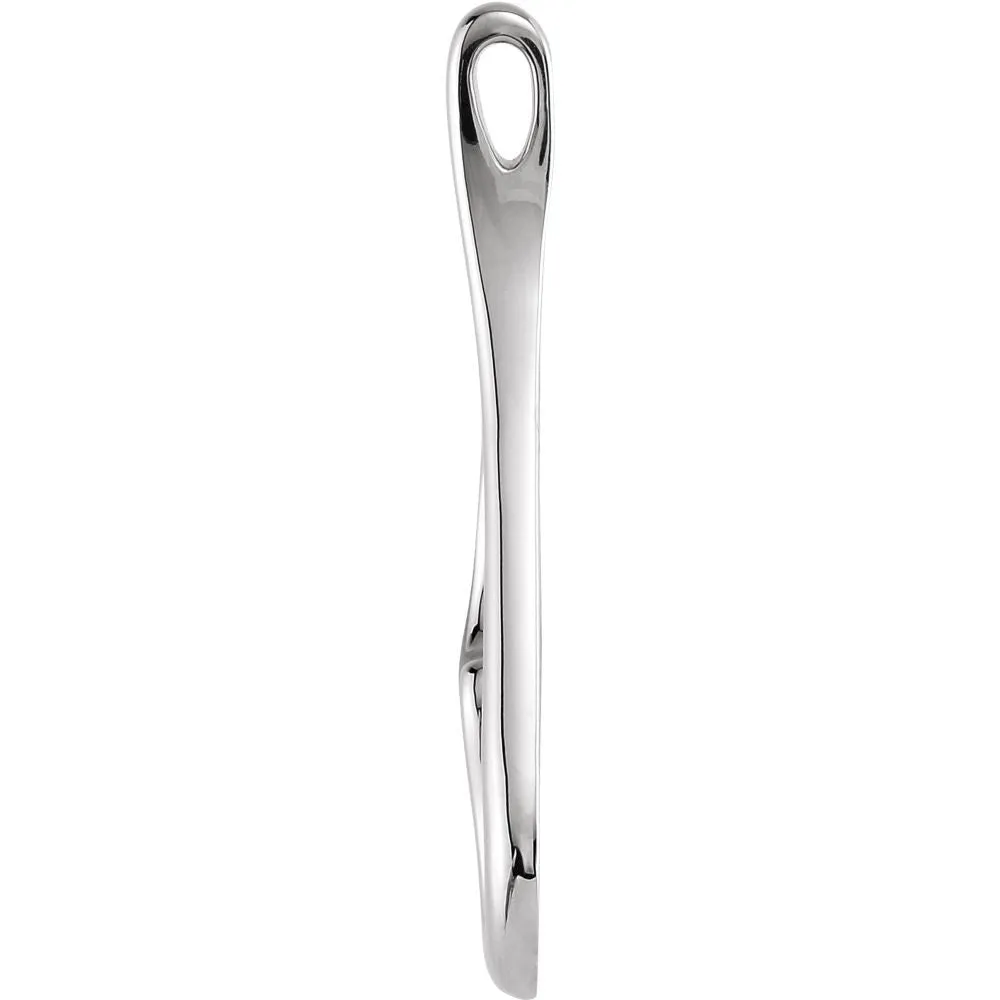 14k White Gold Fashion Pendant