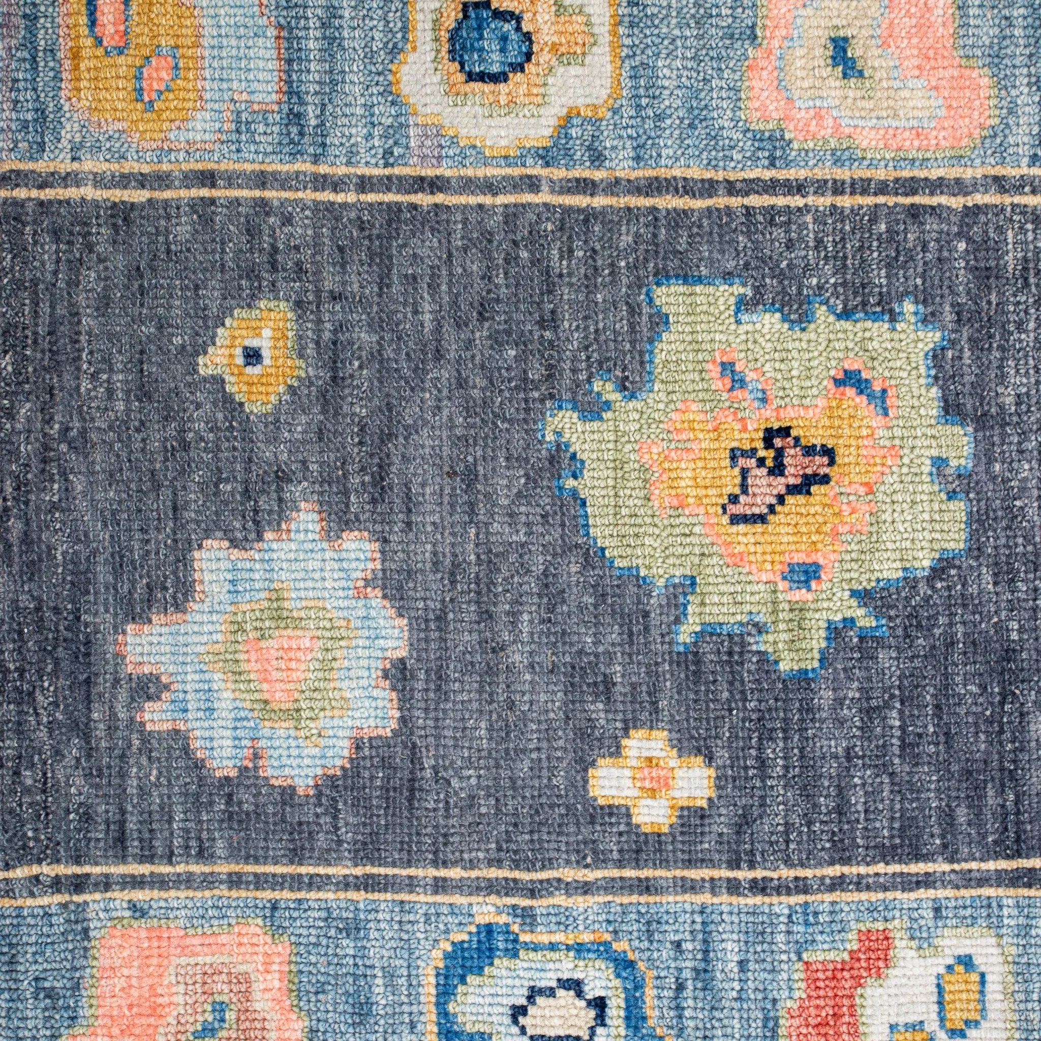 16445 Handwoven Rug 2’9x7’9