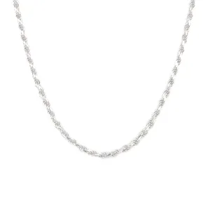 3mm Silver Rope Chain