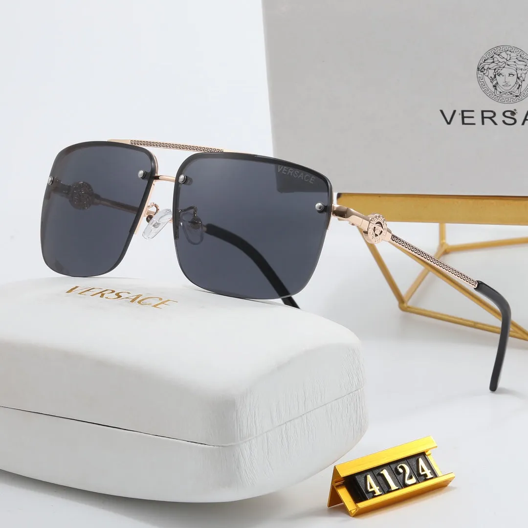 5 colors Elegant metal sunglasses
