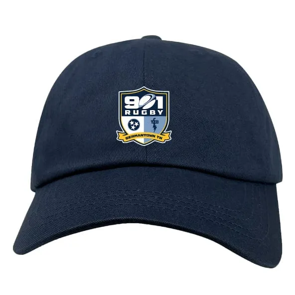 901 Rugby Adult Low-Profile Cotton Twill Dad Cap