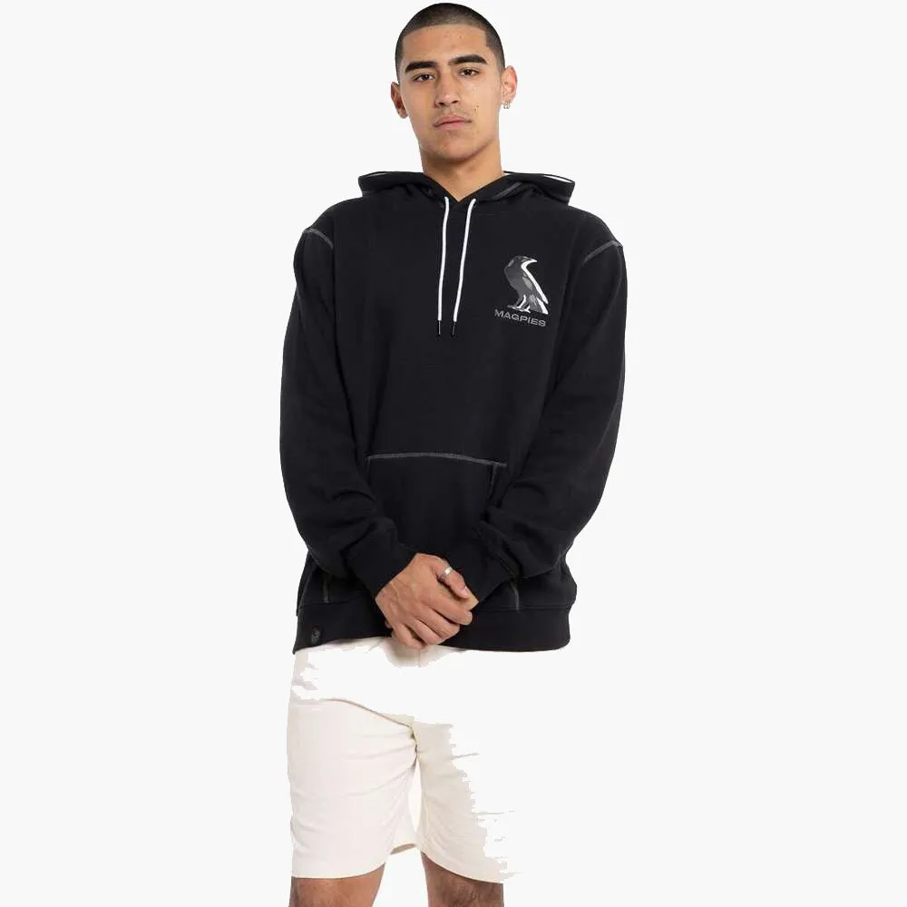 AFL Mens Shadow Hoodie Collingwood Magpies