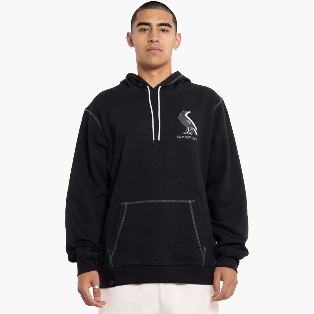 AFL Mens Shadow Hoodie Collingwood Magpies