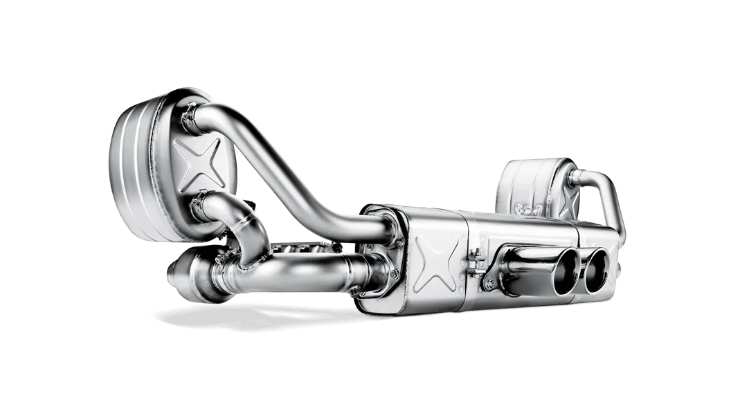 Akrapovic 997 / 911 GT3 / RS 3.6 Evolution Line w/ Header w/ Tips (Titanium)