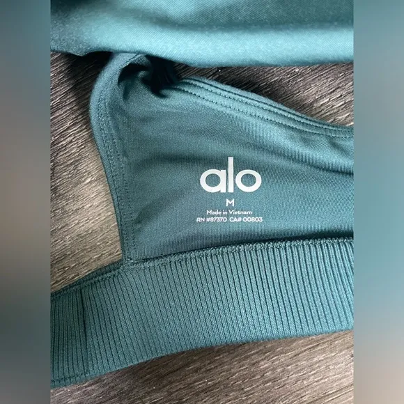 ALO Yoga Iconic 90s Sports Bra - Medium Impact M