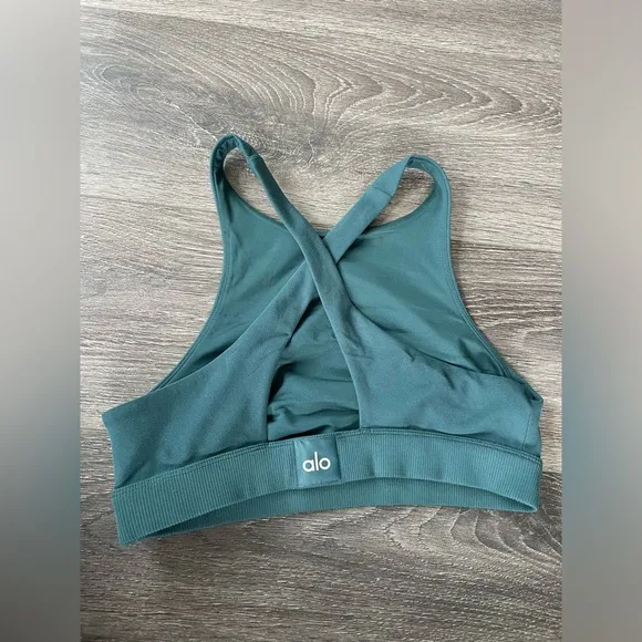 ALO Yoga Iconic 90s Sports Bra - Medium Impact M