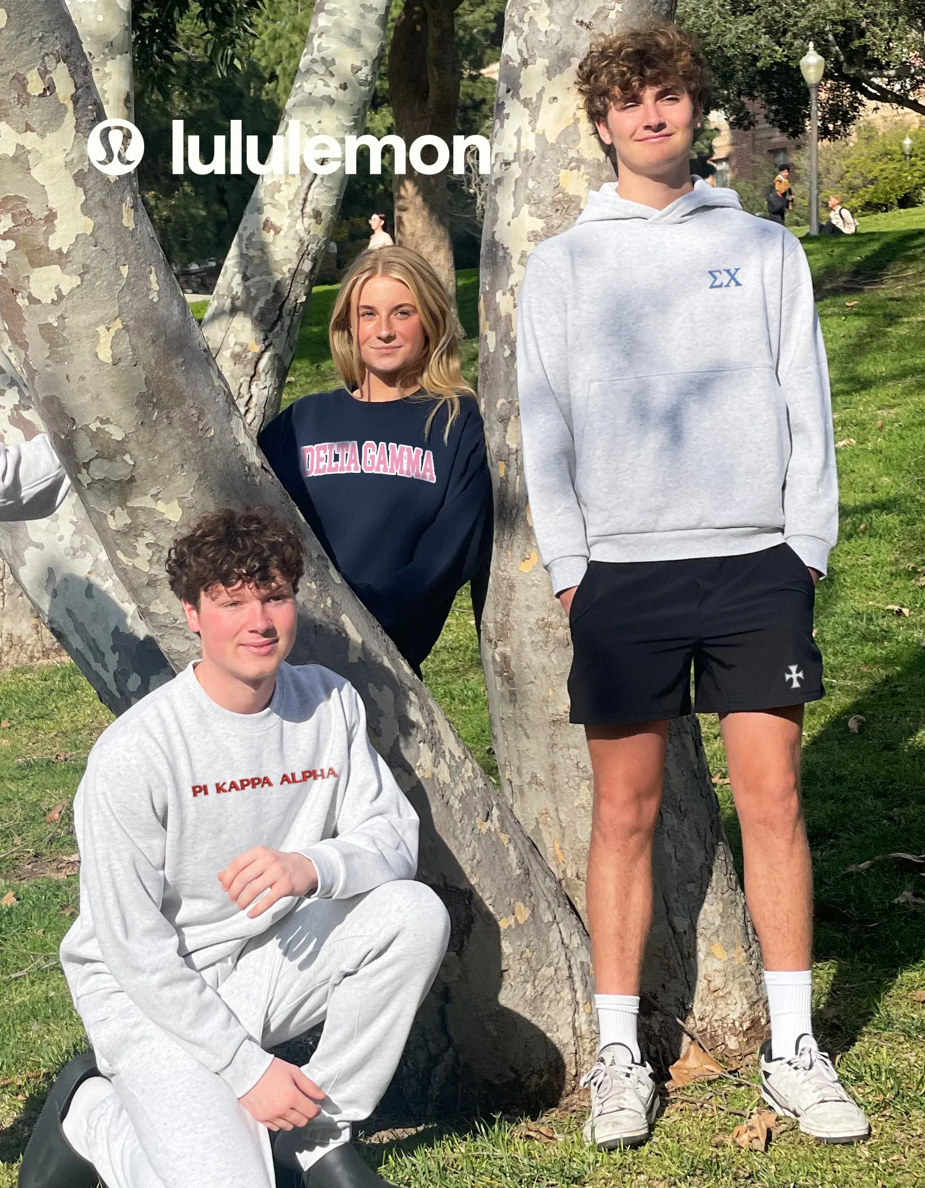 Alpha Phi lululemon Steady State Crew