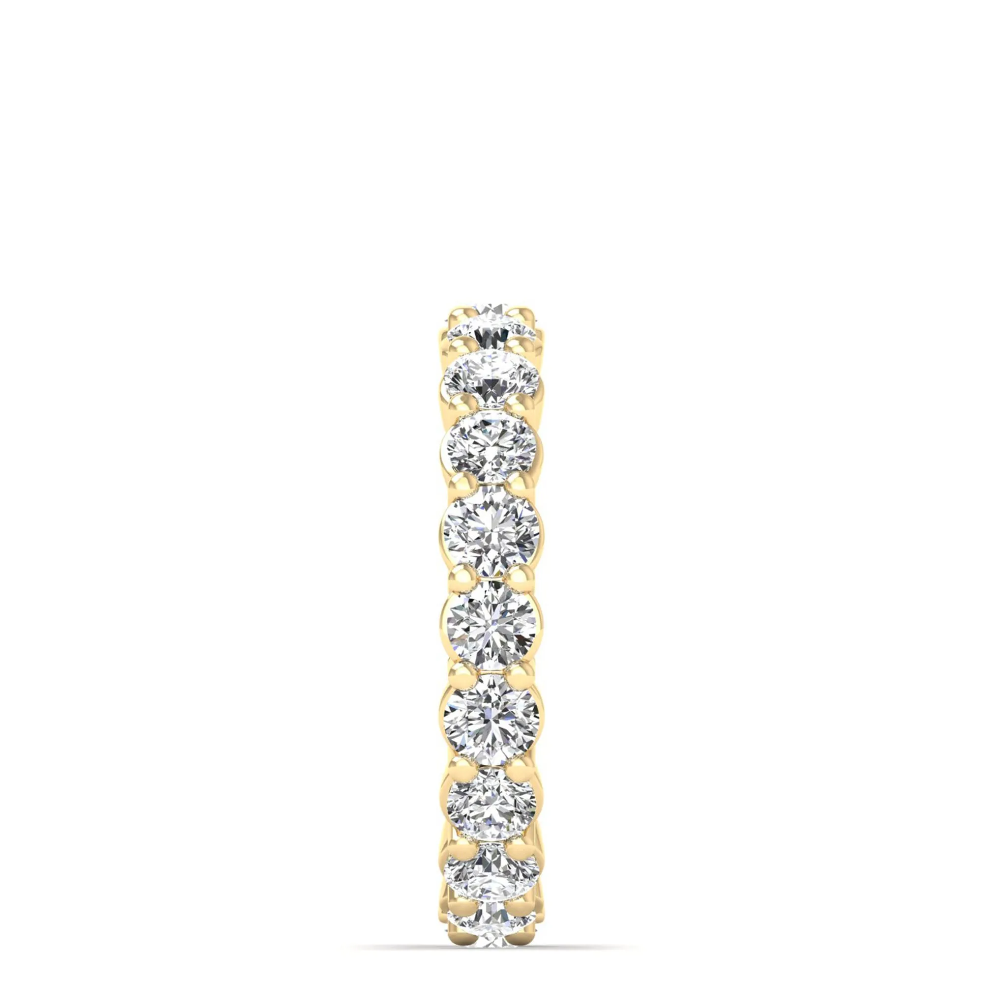 Alternating Shared Prong Diamond Eternity Ring