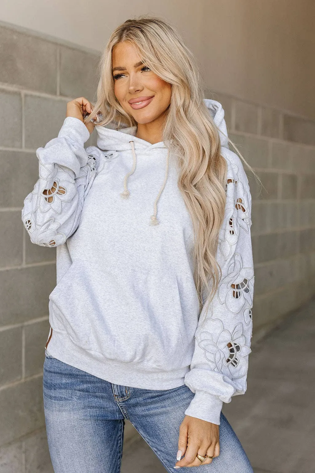 Ampersand Avenue - University Hoodie - Love Story Grey