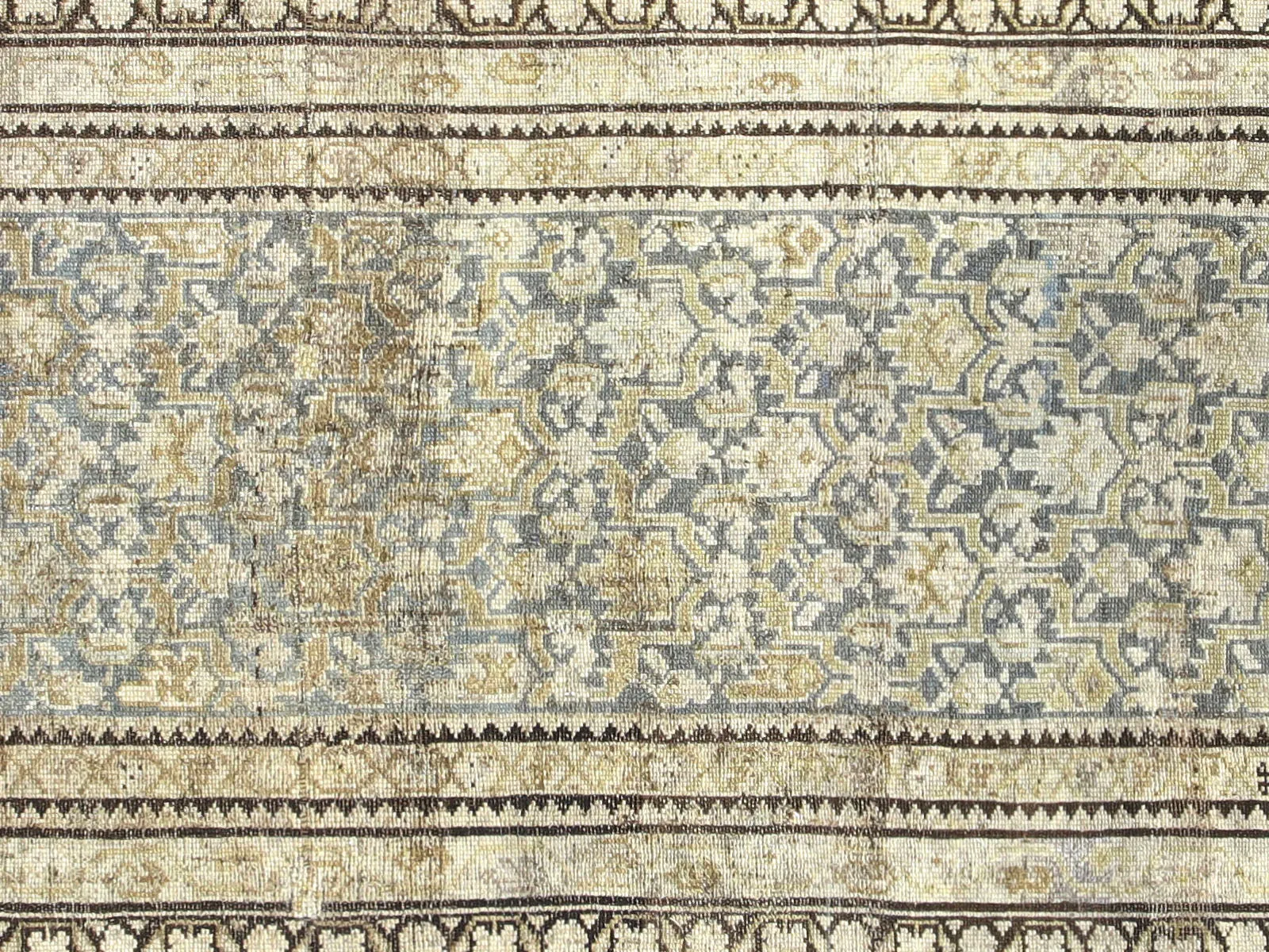 Antique Persian Melayer Runner - 2'10" x 12'1"