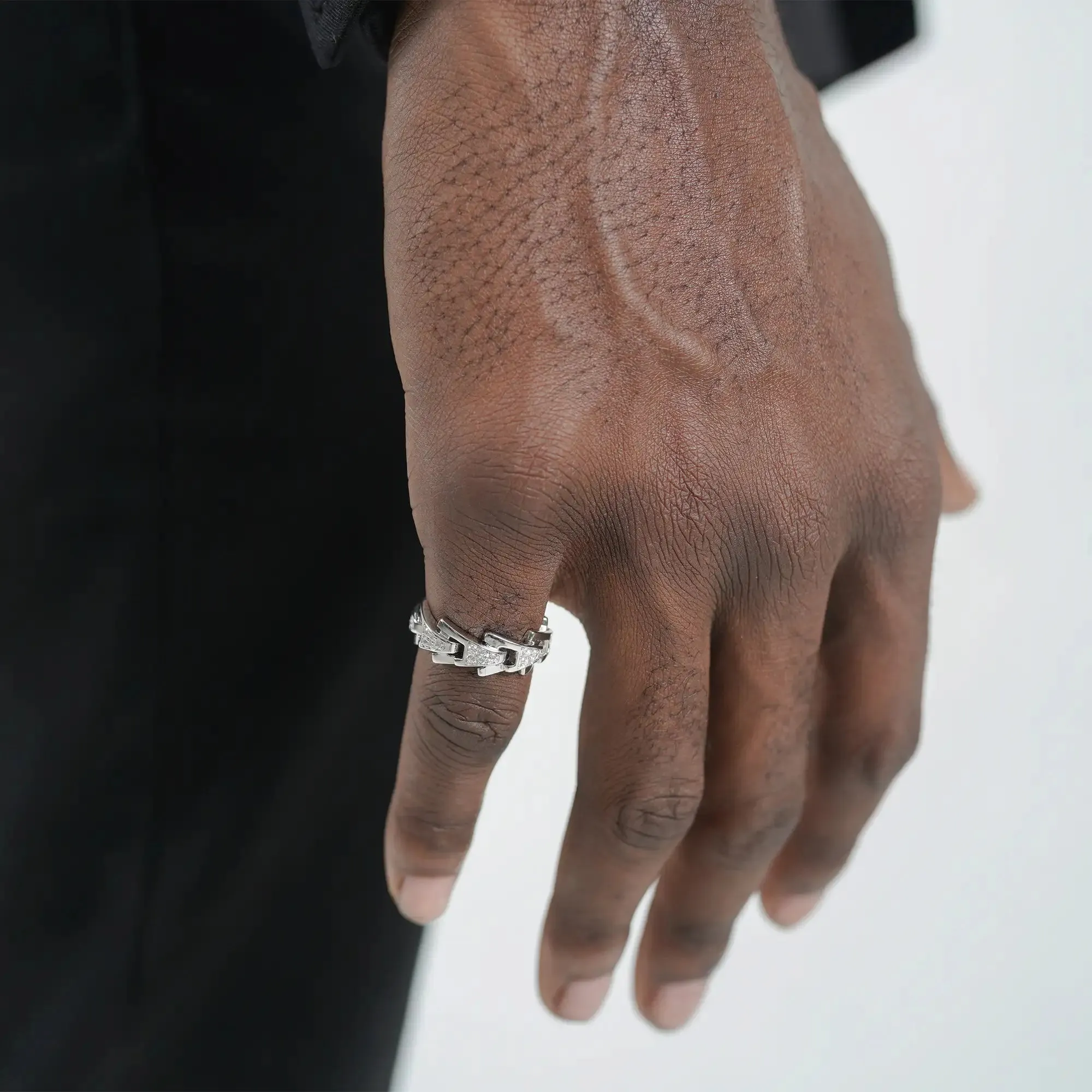 Aporro A® Iced Out Ring - 8mm