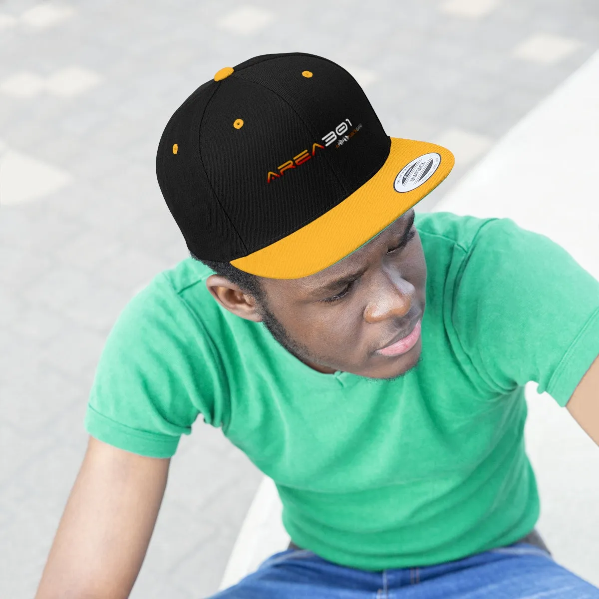 Area 301 - Unisex Flat Bill Hat