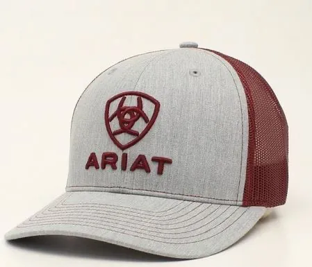 Ariat® Men’s Burgundy Snap Back Cap