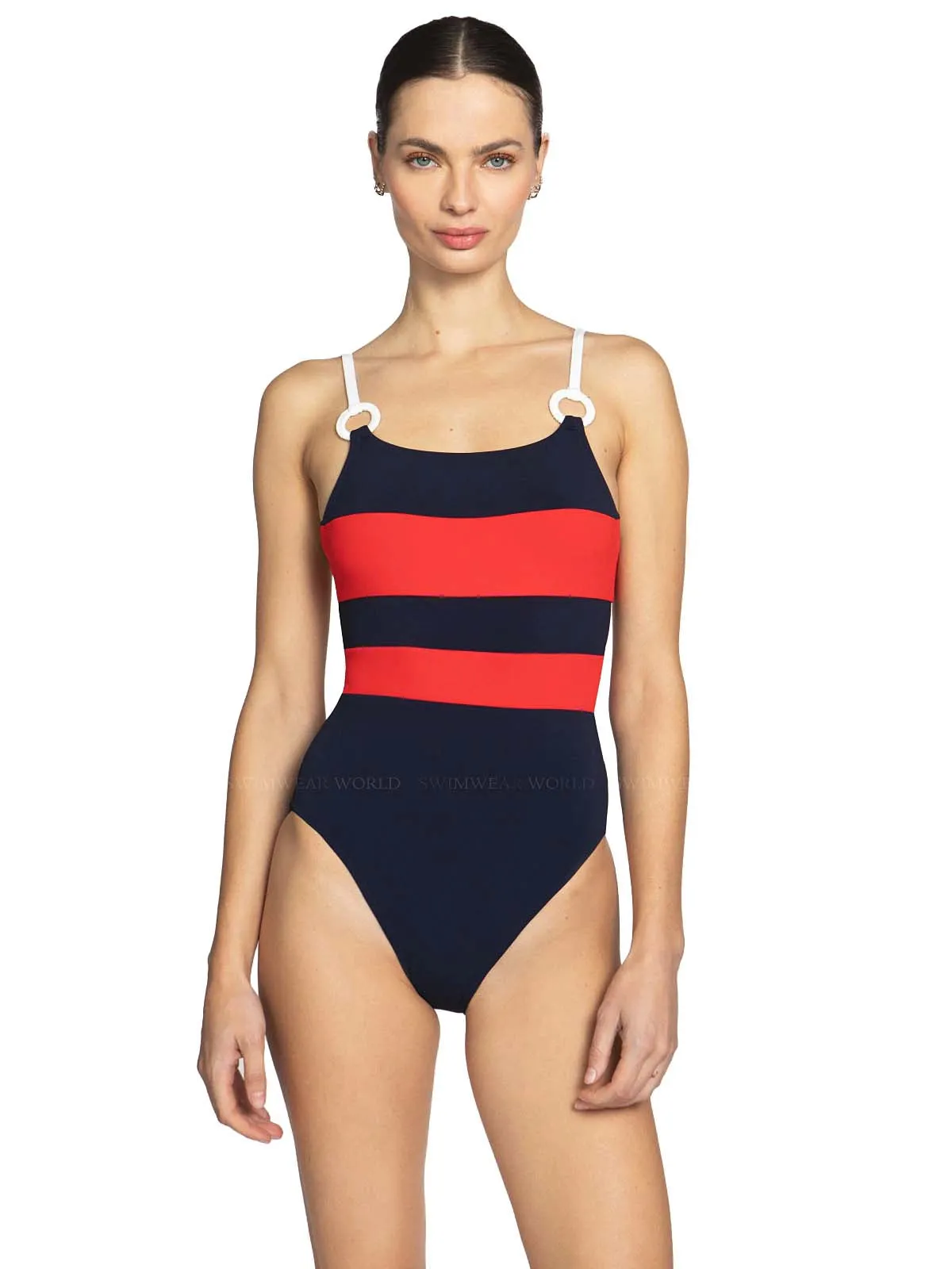 Babe Laceup Back Mio One Piece ::RET