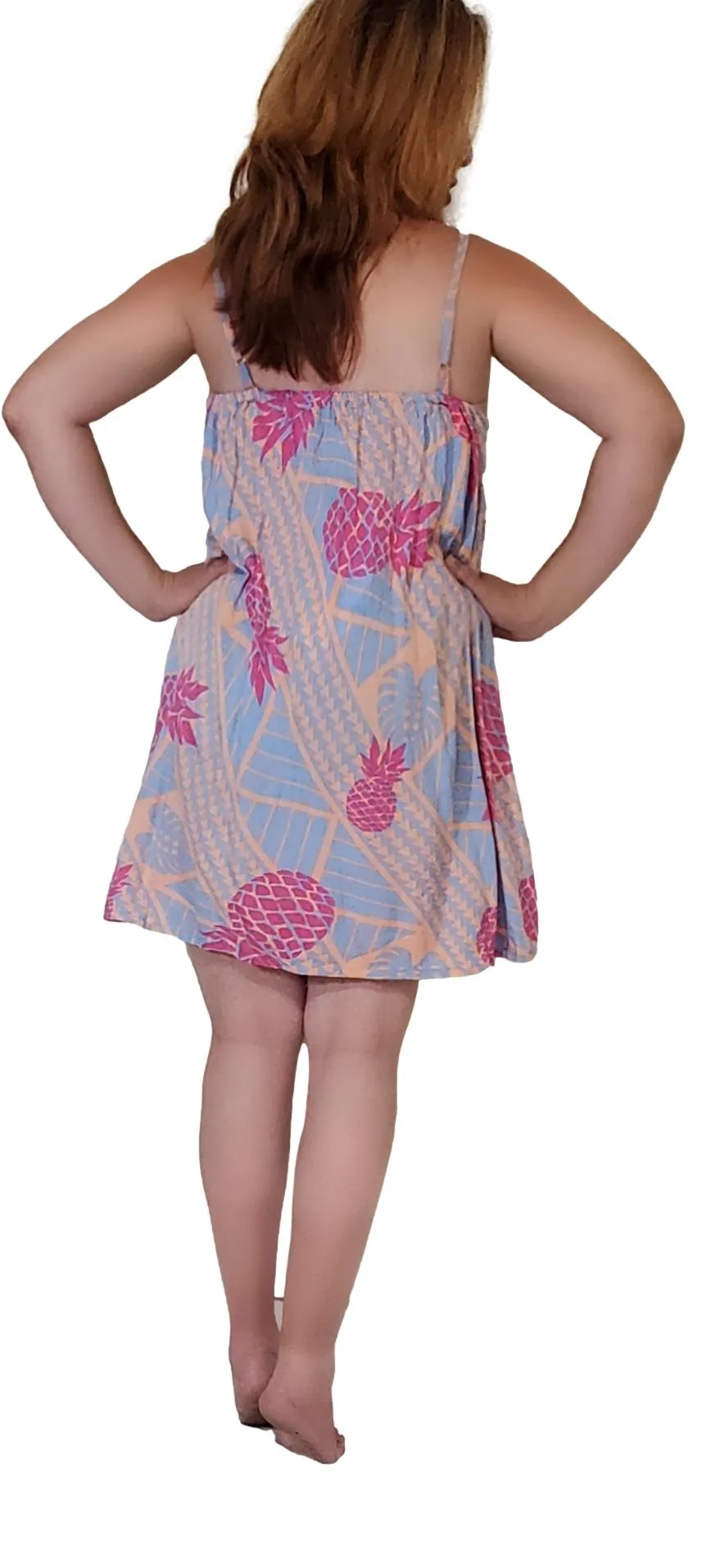 Bali Dress - Short - Pineapple