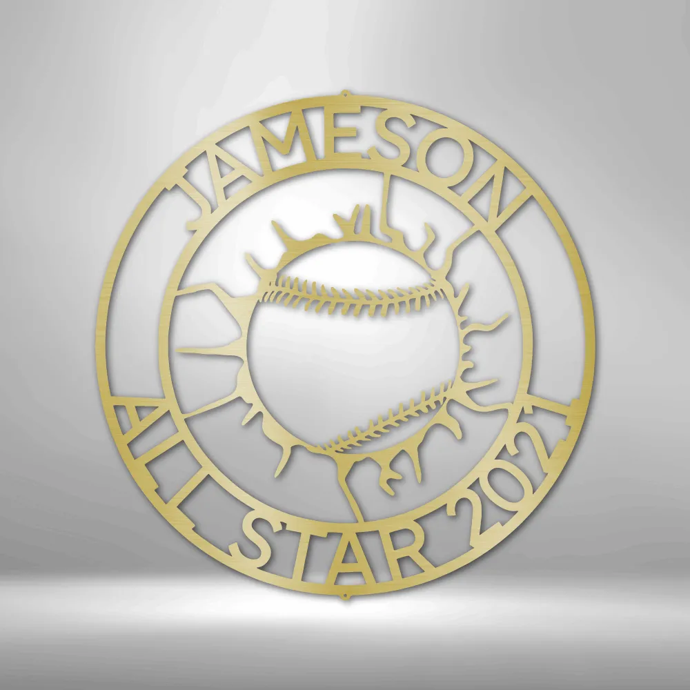 Ball Wall Monogram