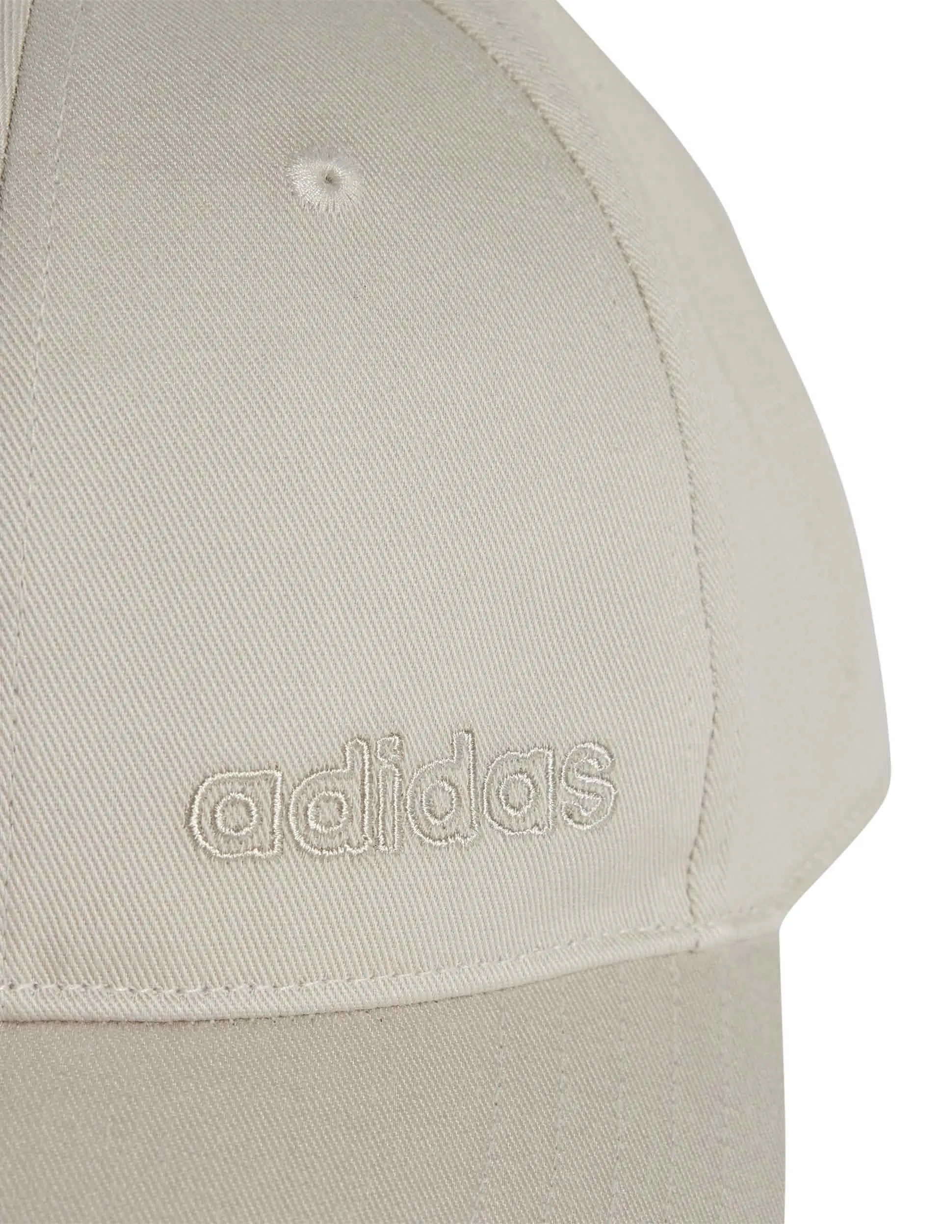 Baseball Linear Outline Cap - Wonder Alumina/White