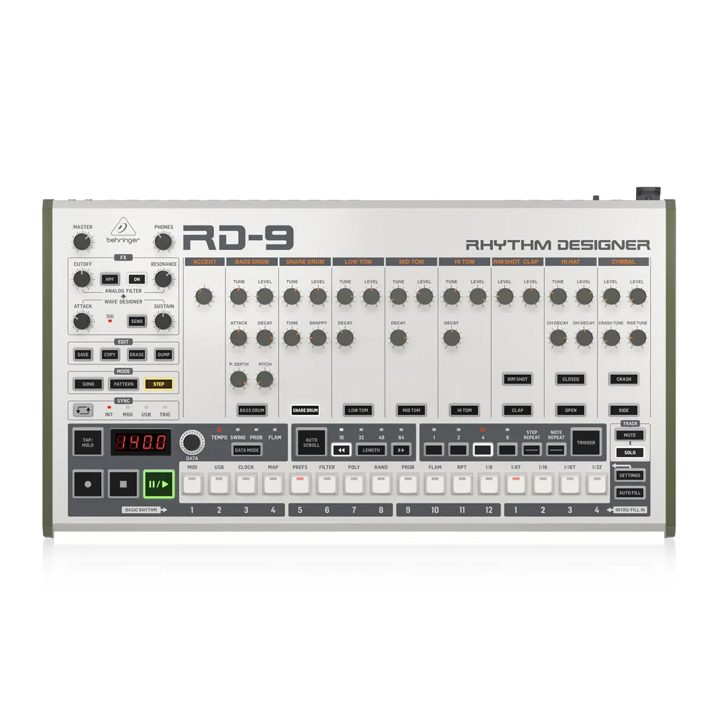 Behringer RD9 Analog Drum Machine