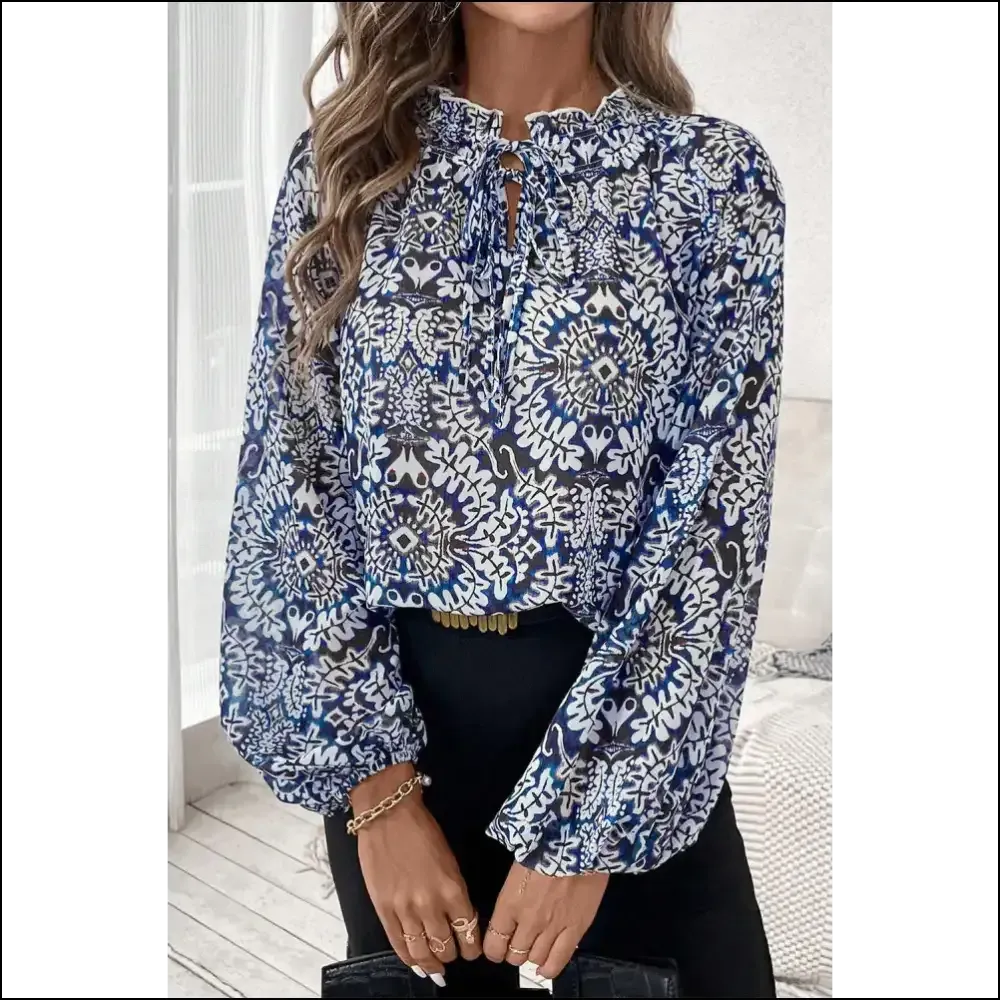 Blue Ethnic Print: from Needful Things, Bless your Bohemian Heart! 💙