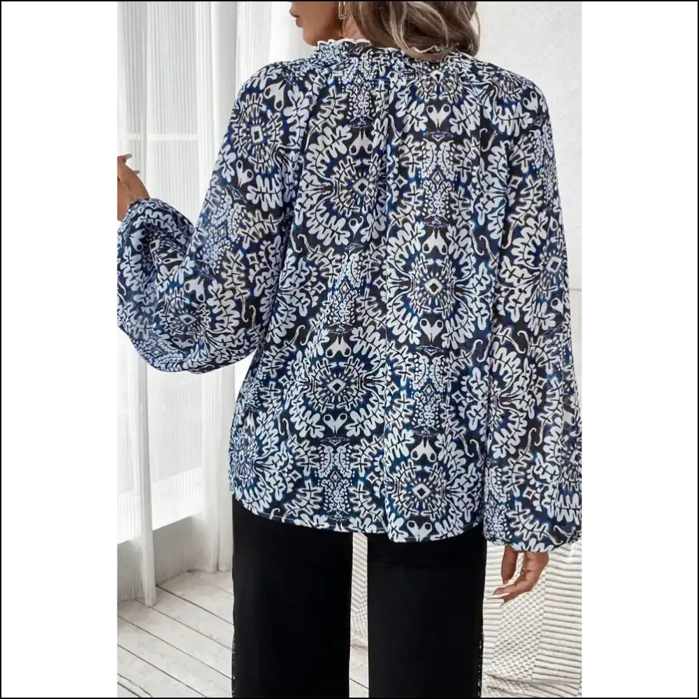 Blue Ethnic Print: from Needful Things, Bless your Bohemian Heart! 💙