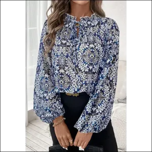 Blue Ethnic Print: from Needful Things, Bless your Bohemian Heart! 💙