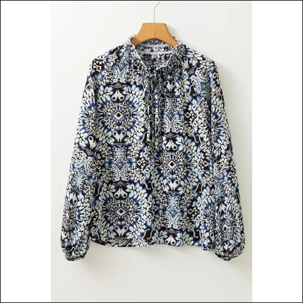 Blue Ethnic Print: from Needful Things, Bless your Bohemian Heart! 💙