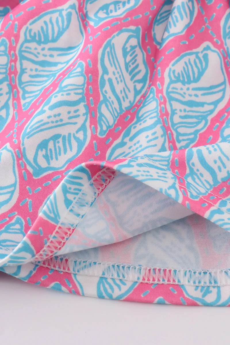 Blue Ribbon Charm Girl Bloomer Set