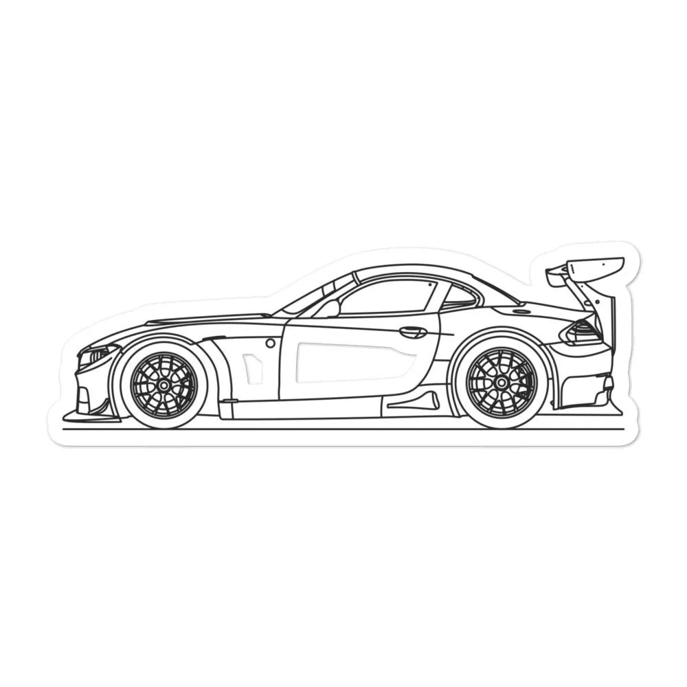 BMW E89 Z4 GT3 Outline Sticker