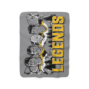 Boston Hockey Legends Sherpa Fleece Blanket