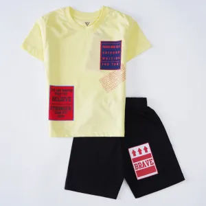 Boys Half Sleeves 2 Piece Suit (waiting)