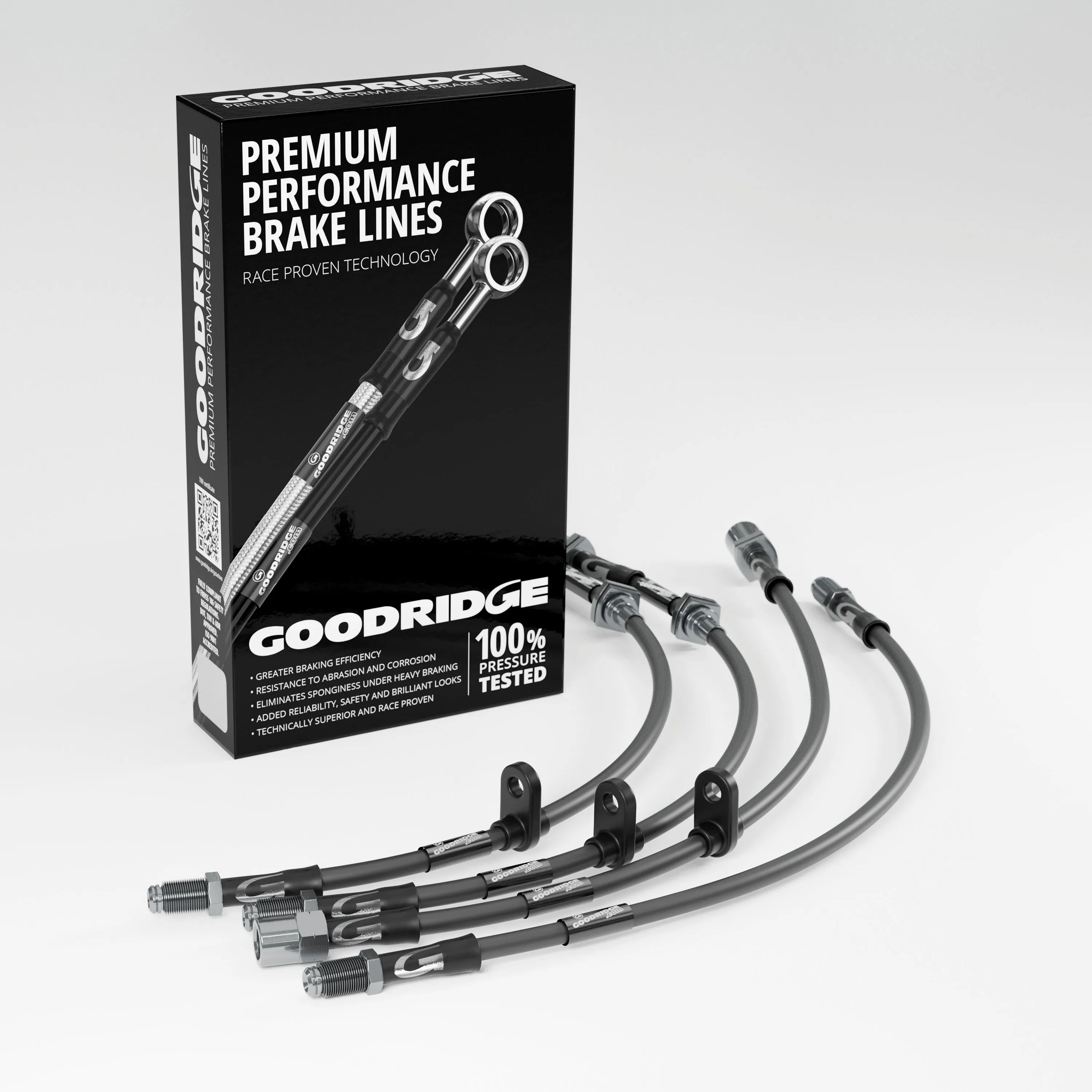 BRAKE HOSE KIT FOR FORD FOCUS MK3 2.0 ST 250 (WITH SPORTS PERFORMANCE PACKAGE) 07.12-12.17