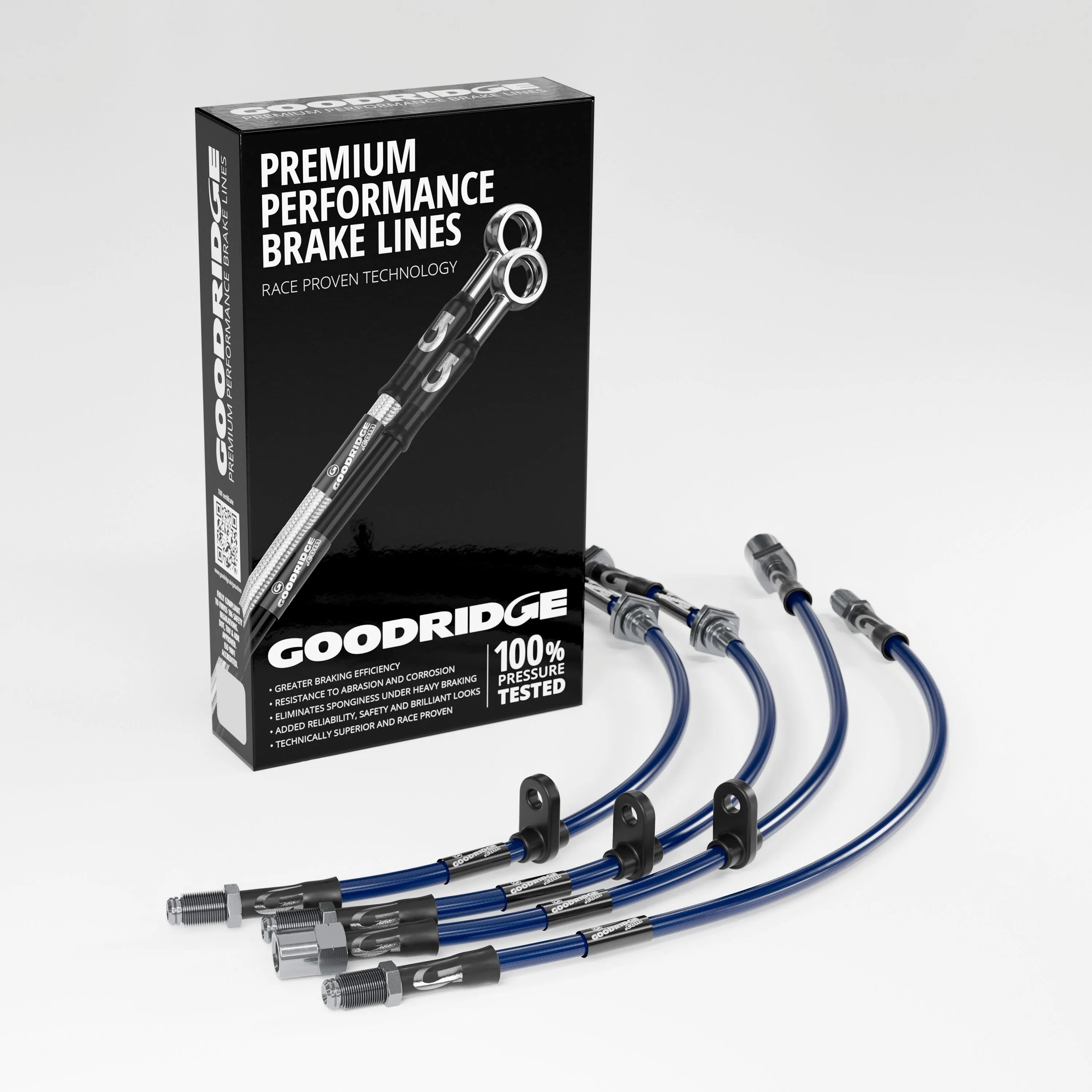 BRAKE HOSE KIT FOR FORD FOCUS MK3 2.0 ST 250 (WITH SPORTS PERFORMANCE PACKAGE) 07.12-12.17