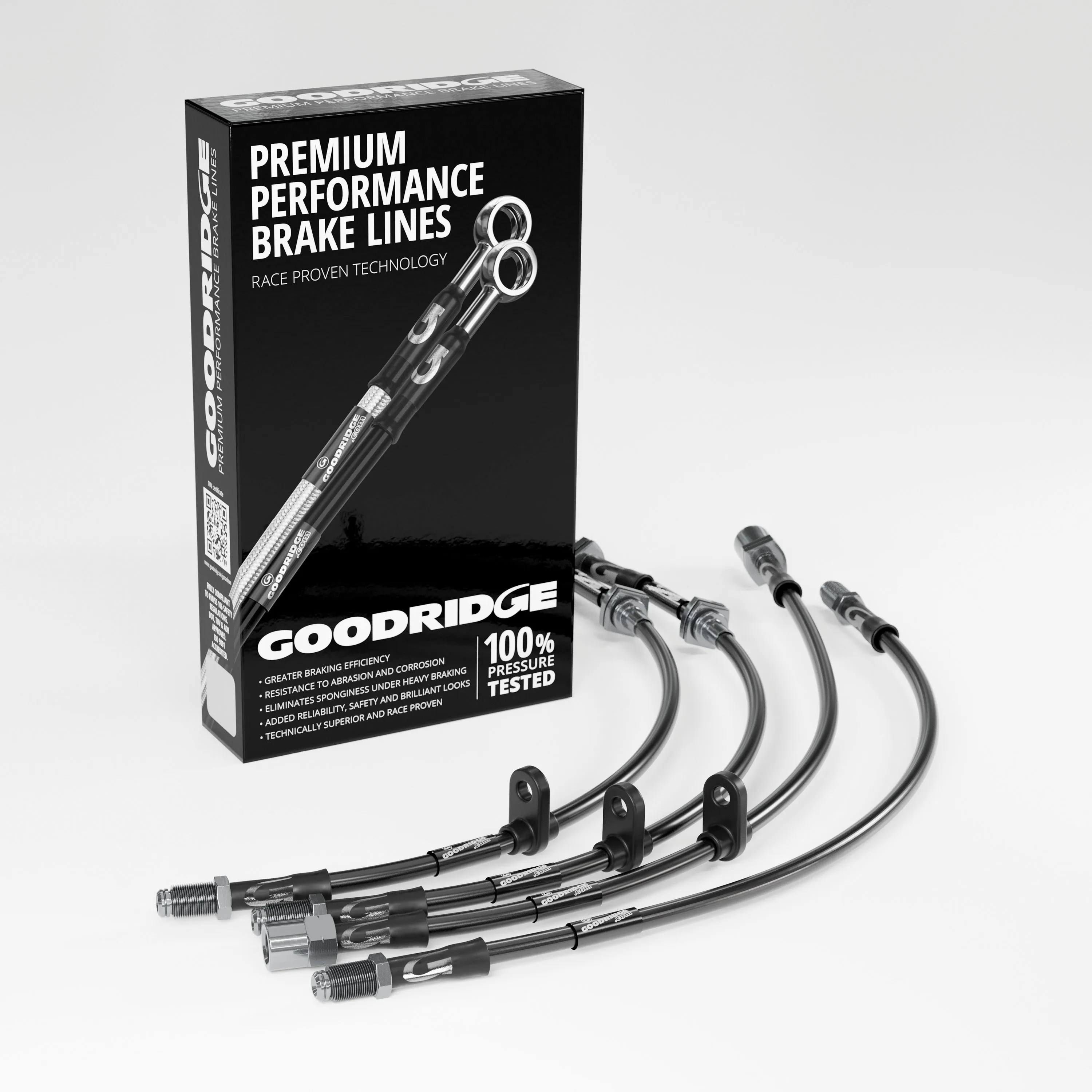 BRAKE HOSE KIT FOR FORD FOCUS MK3 2.0 ST 250 (WITH SPORTS PERFORMANCE PACKAGE) 07.12-12.17