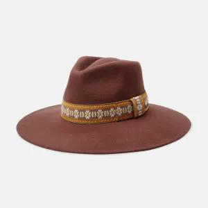Brixton - Joanna Felt Hat - Bison/Multi