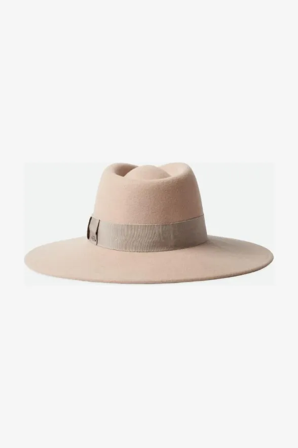 BRIXTON JOANNA FELT HAT - LIGHT FAWN