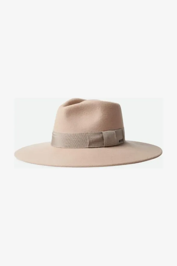 BRIXTON JOANNA FELT HAT - LIGHT FAWN