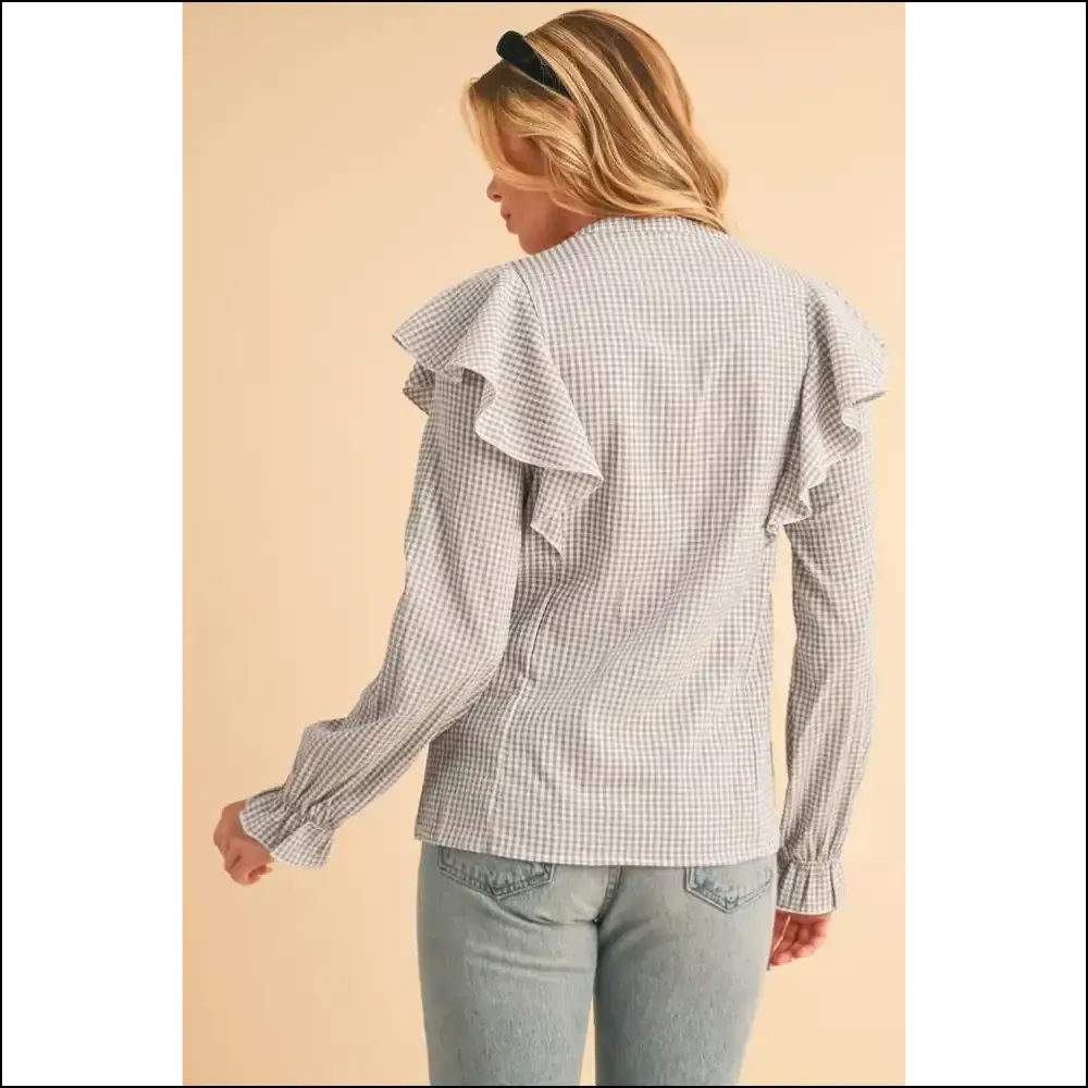 Brown Plaid Puff Sleeve: so Comfy, It's Practically Illegal! 😜 Needful Things