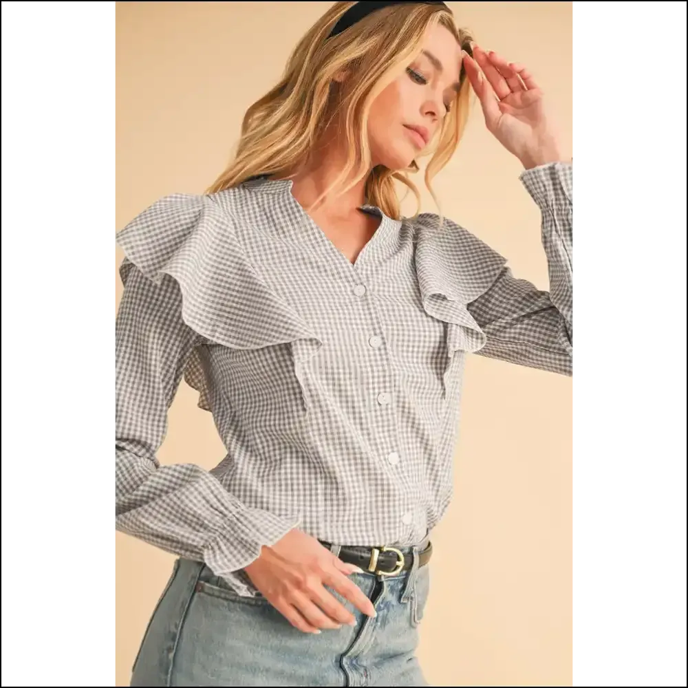 Brown Plaid Puff Sleeve: so Comfy, It's Practically Illegal! 😜 Needful Things