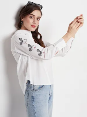 Camla Barcelona White Mickey Shirt