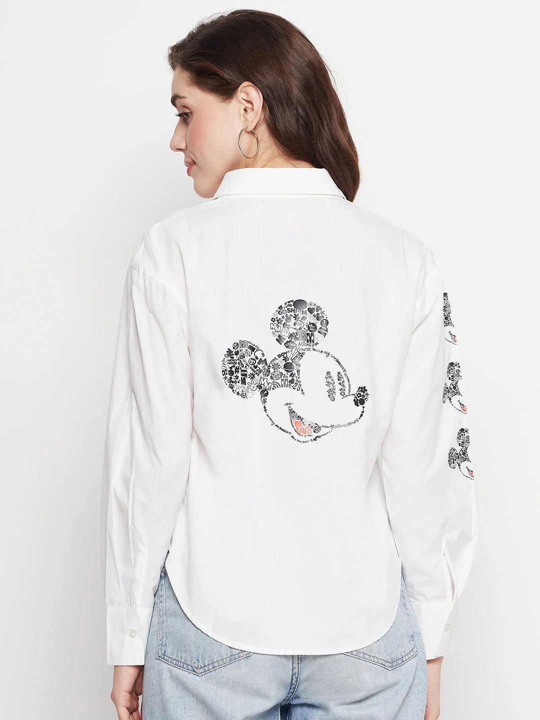 Camla Barcelona White Mickey Shirt