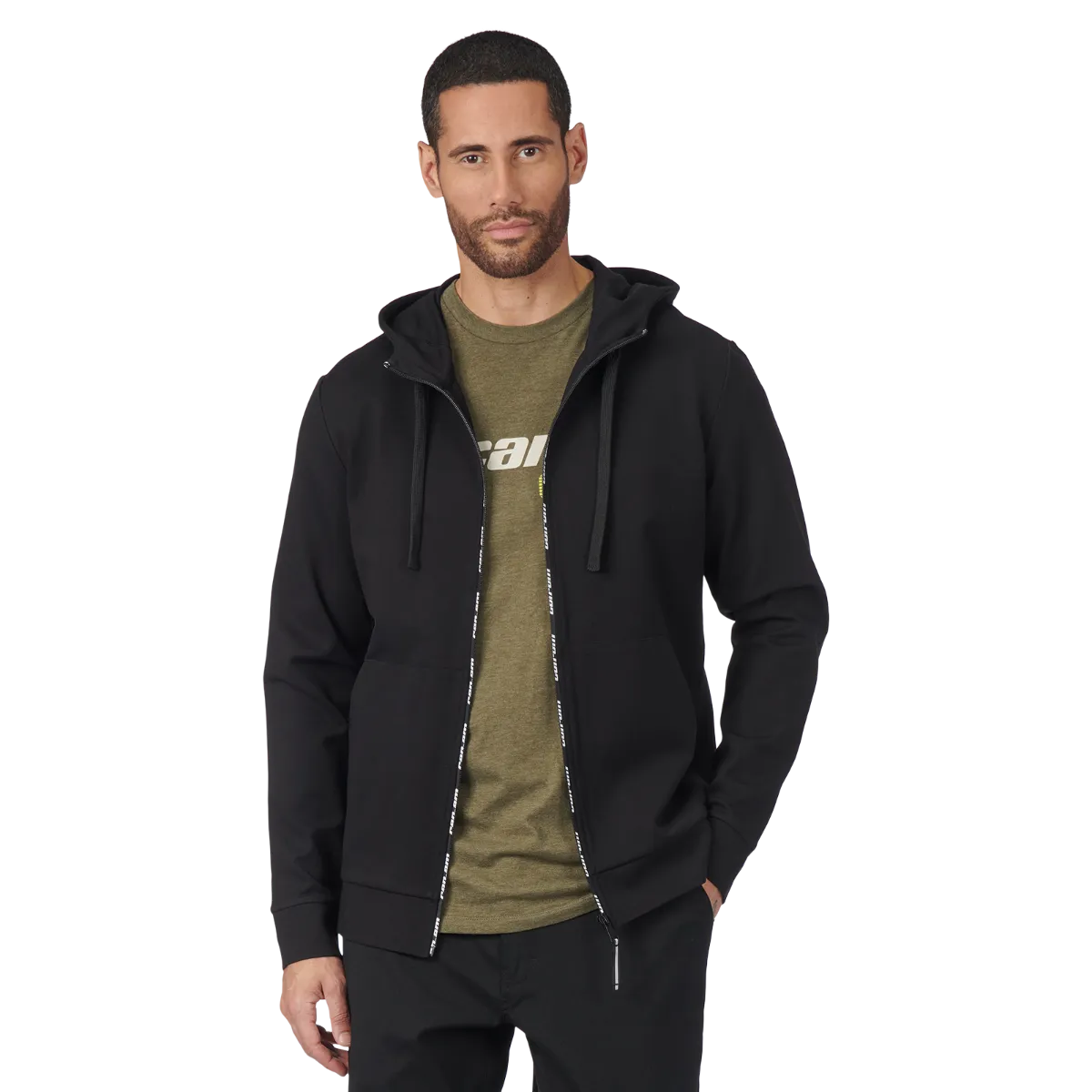Can-Am Zip-Up Ponte Hoodie