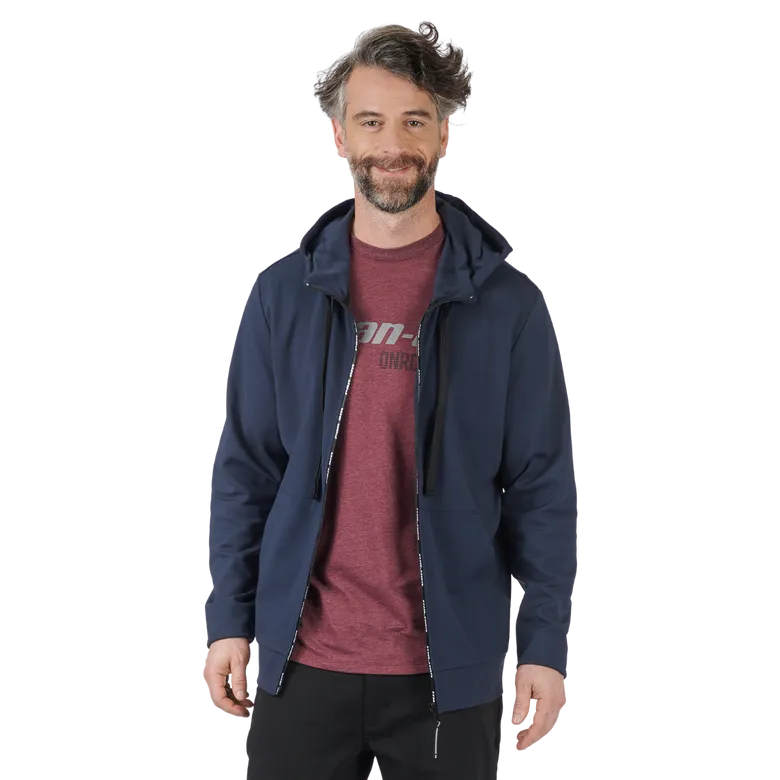 Can-Am Zip-Up Ponte Hoodie