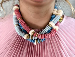 Capri Necklace - Pink