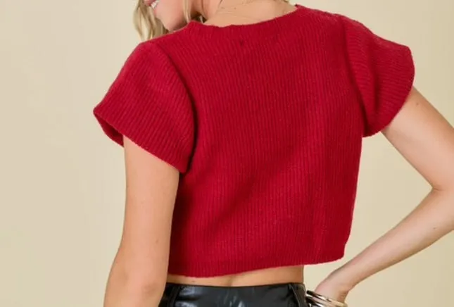 Carley Cropped Sweater
