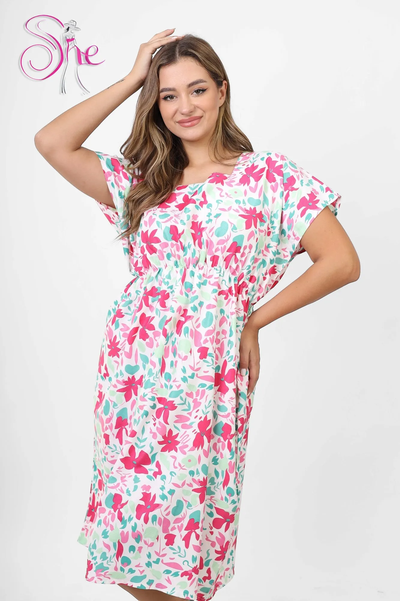 Causal Pink Dress
