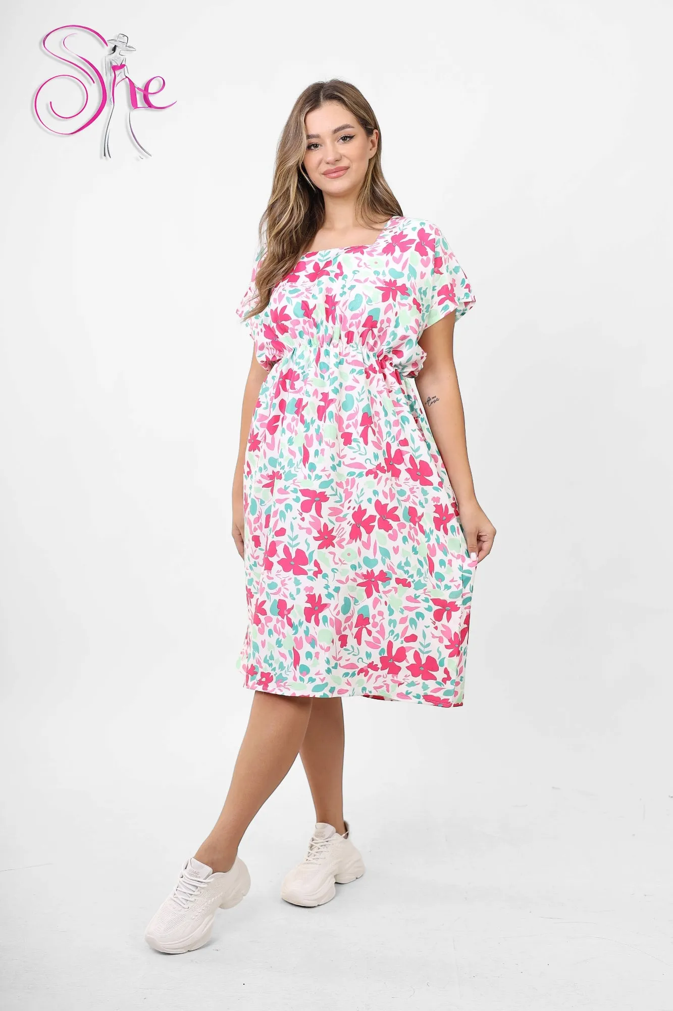 Causal Pink Dress