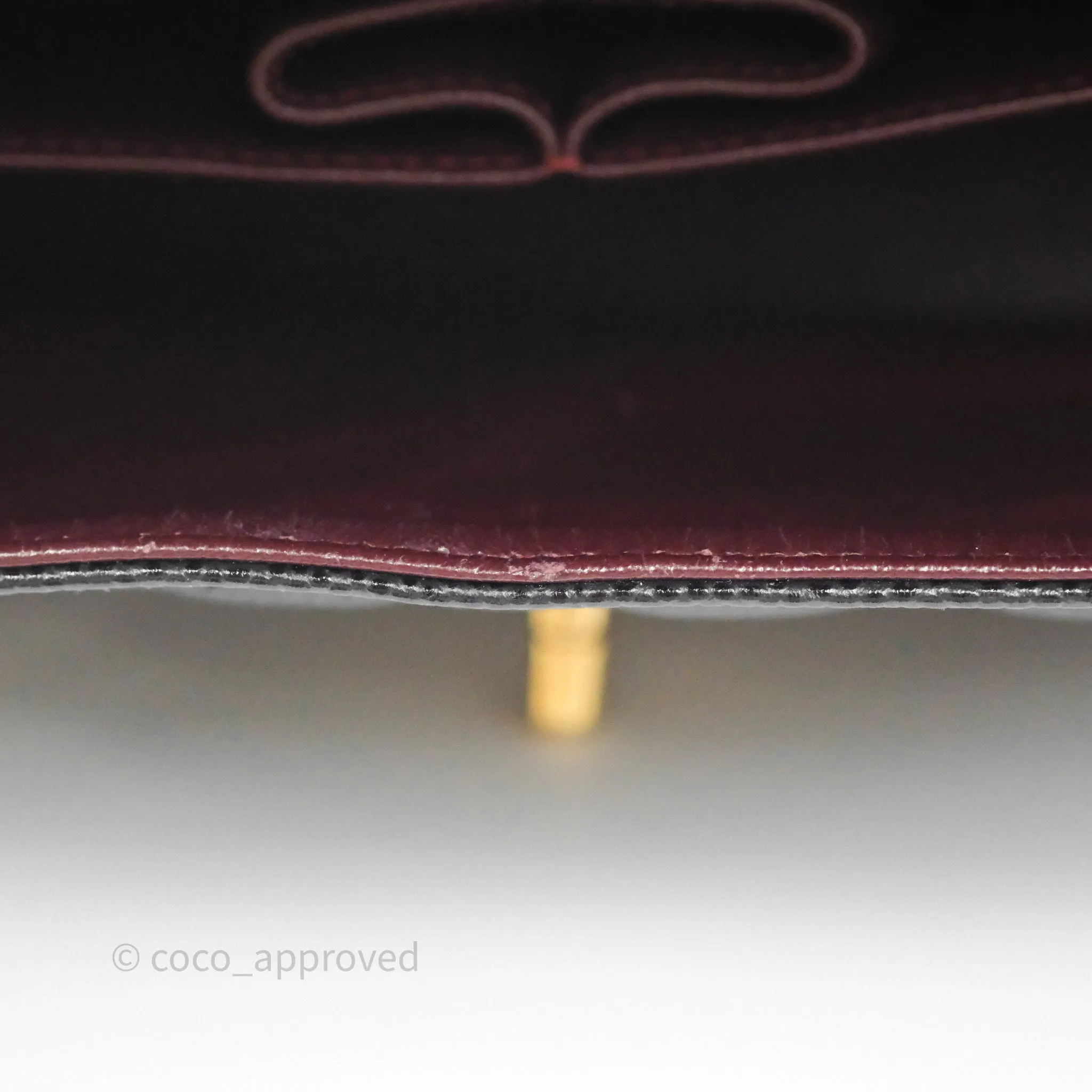 Chanel Classic M/L Medium Flap Quilted Black Caviar Gold Hardware