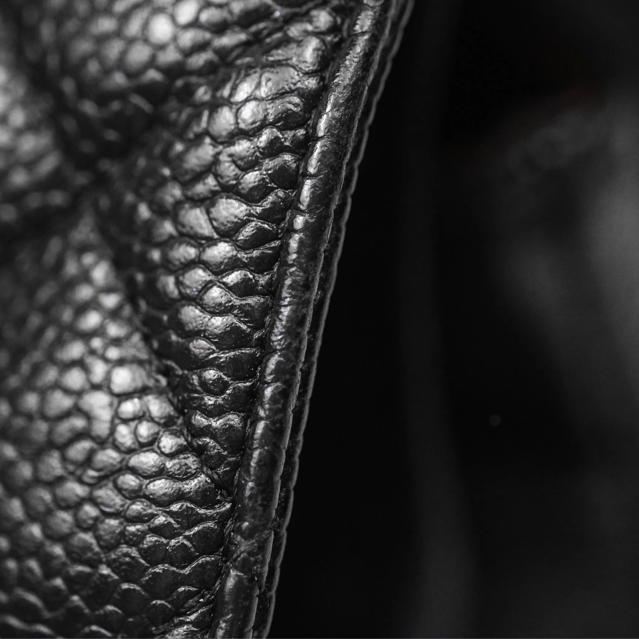Chanel Classic M/L Medium Flap Quilted Black Caviar Silver Hardware